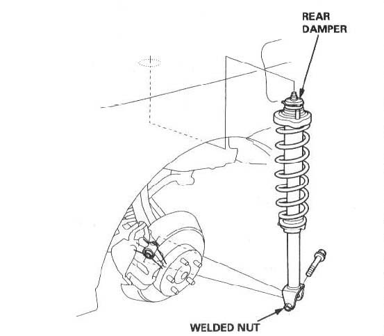 rear shock bolts