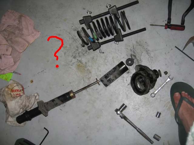 take apart suspension