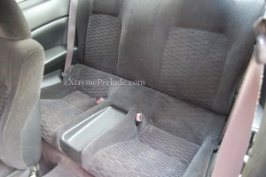 OEM Rear Cloth Seats - Black