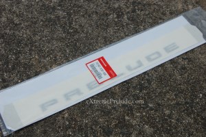 OEM PRELUDE Lettering - New