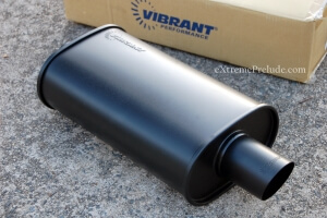 Vibrant StreetPower Universal Muffler - New