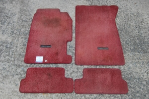 JDM Red RHD Floor Mats