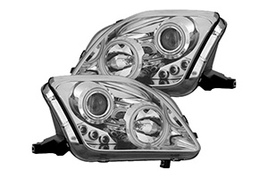 Chrome Housing Projector Headlights - New