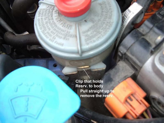 power steering reservoir