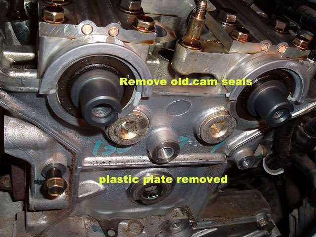 remove old cam seals