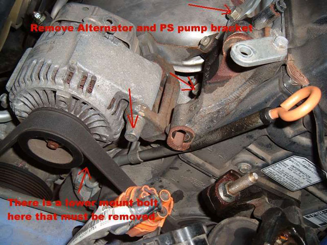 remove alternator