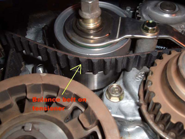 balance belt tensioner